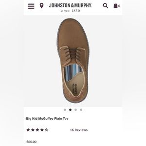 Johnston and Murphy Boys shoes